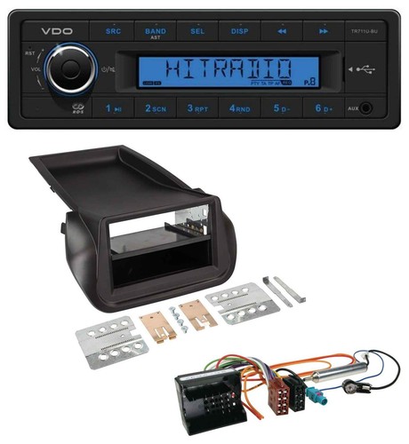 Autoradio usb vdo aux 1din - vdo,