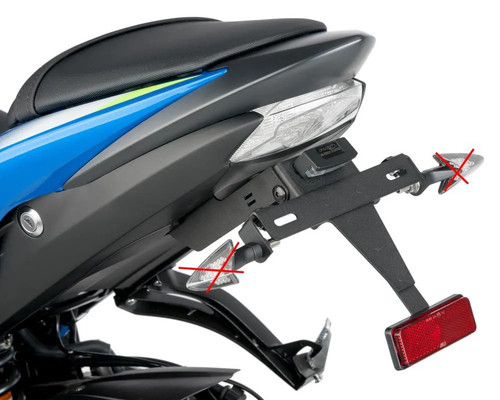 Kit portatarga puig suzuki - kit,