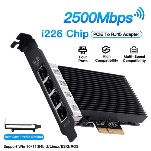 Scheda rete gigabit porte - di,