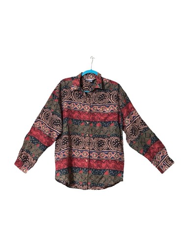 Camicia vintage seta - camicia, con