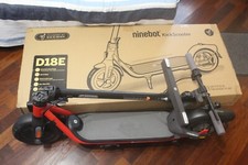 NINEBOT SEGWAY Monopattino Elettrico D18E pieghevole 250W nero rosso usato