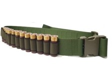 CINTURONE CACCIA CARTUCCERA VEGA HOLSTER 2CC40 PORTA CARTUCCE 30 CELLE VERDE