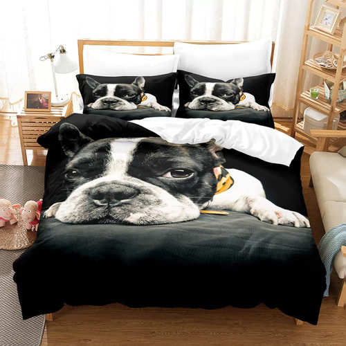 French bulldog duvet - 1.french, cover