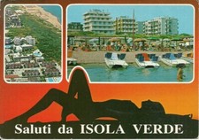 Isola Verde Fraz. di Chioggia (VE) Veduta Aerea, Panorama dal Mare, Ragazza