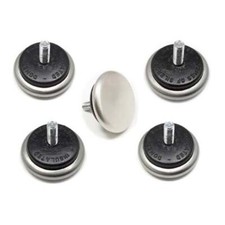 Piedini di ricambio Eames Herman Miller 5 x (set completo) per poltrona 670