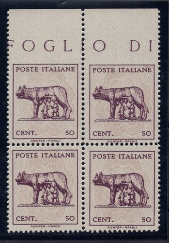 Lupa cent quartina - cent., non