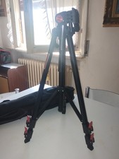 TREPPIEDE PROFESSIONALE VIDEO con TESTA FLUIDA + BORSA TRASPORTO
