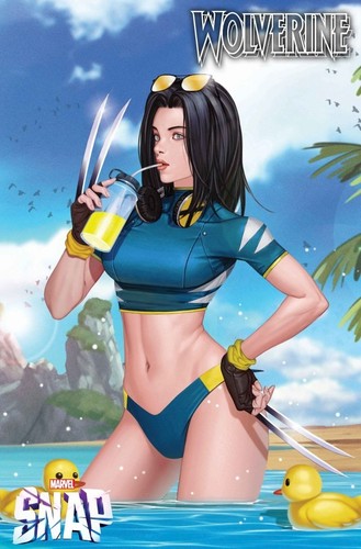Wolverine swimsuit variant - wolverine,