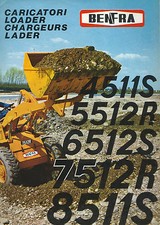 Depliant  Benfra Modena - Caricatore  Pala Meccanica 1970 Shovel 