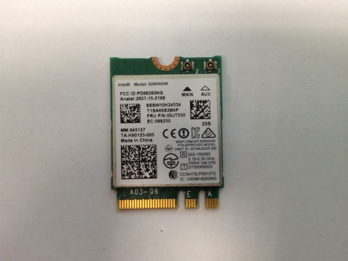Intel 8260ngw scheda wifi - 8260ngw,