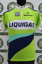 maglia ciclismo LIQUIGAS SANTINI TG M A207 bike shirt maillot trikot jersey