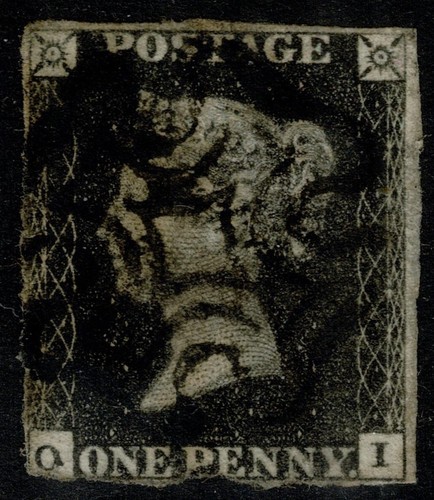 1840 piastra nera - 1d,