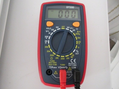 Dt33d multimetro tester 2000 - dt33d,