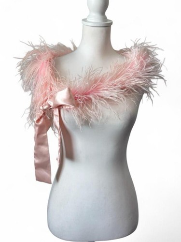 Costume piuma rosa victoria - piuma,