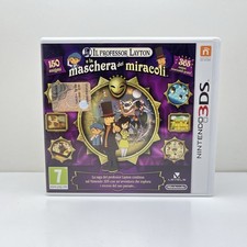 Il professor layton è la maschera dei miracoli per Nintendo 3DS pal ita.