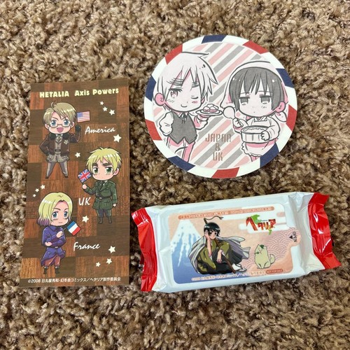 Hetalia goods set - hetalia,