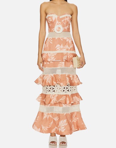 Maxi abito donna patbo beige - abito,