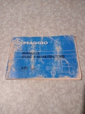 APE 50 PIAGGIO MANUALE USO E