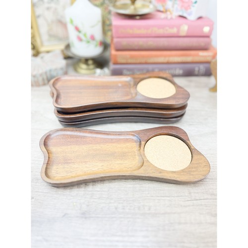Mcm vassoi snack legno set - mcm,