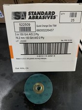 25 NUOVI! Abrasivi standard 3"