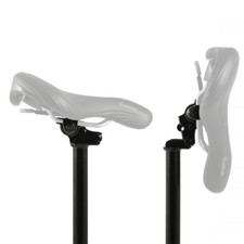 Reggisella pieghevole bici e-bike ribaltabile nero 27,2 mm acciaio lunghezza 350