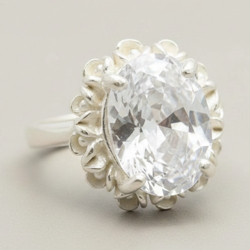 Anello argento sterling con - argento,
