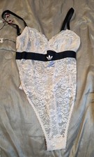 Body donna Adidas in pizzo