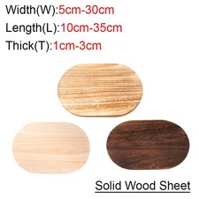 Piatti in legno rettangolari