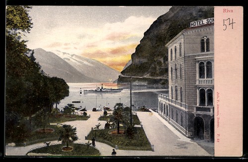 Riva vista lago con hotel - riva,,