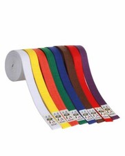 Cintura colorata in cotone -