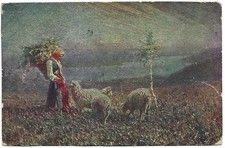 ANTICA CARTOLINA: TOMINETTI, PASTORELLA