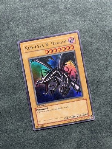 Red eyes black dragon joey - black,