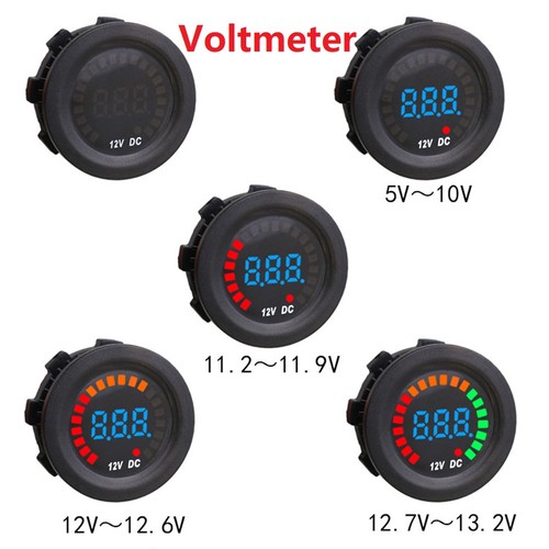 Voltmetro digitale led - voltmetro,