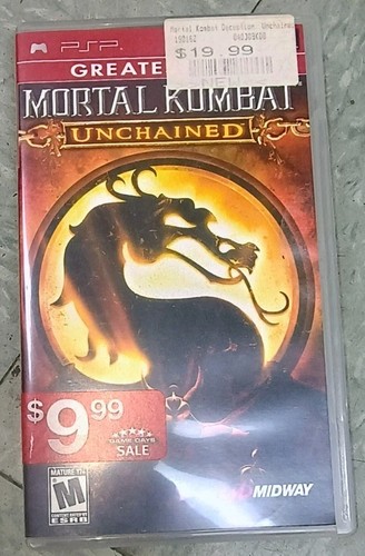 Mortal kombat unchained - mortal, psp