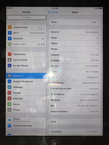 Apple ipad a1396 gb - ipad, 2