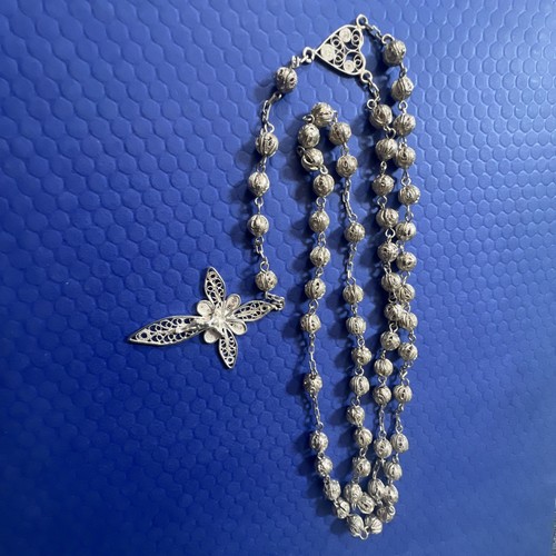 Rosario vintage argento - rosario,