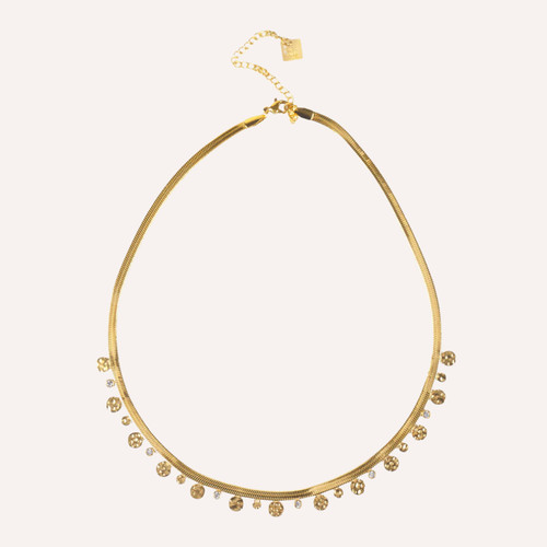 Collana donna dorata con