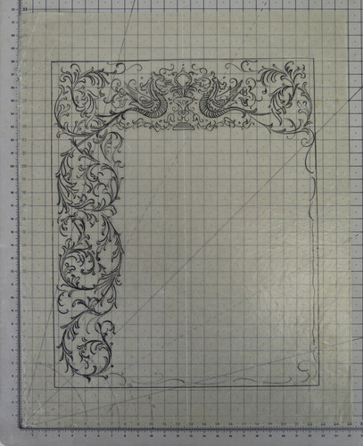 Disegno preparatorio per - disegno,