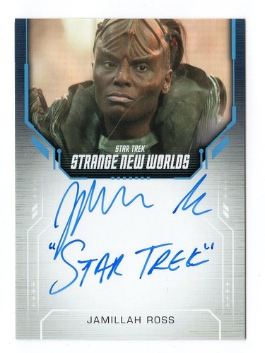 Autografo star trek strange - autografo,