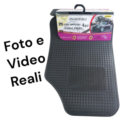 Tappetini auto gomma - auto,