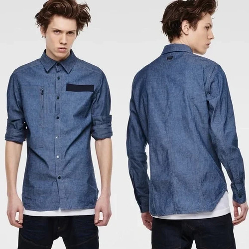 Rara camicia uomo star raw - uomo,