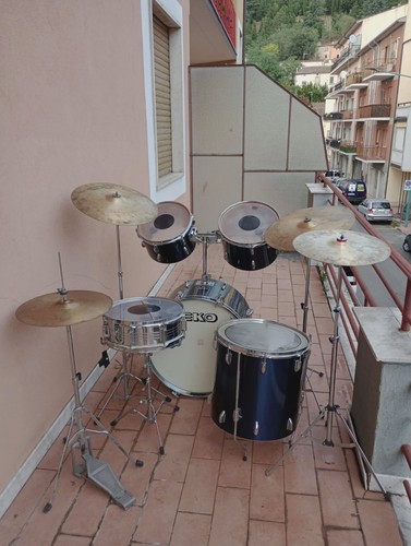 Batteria acustica musicale - batteria,