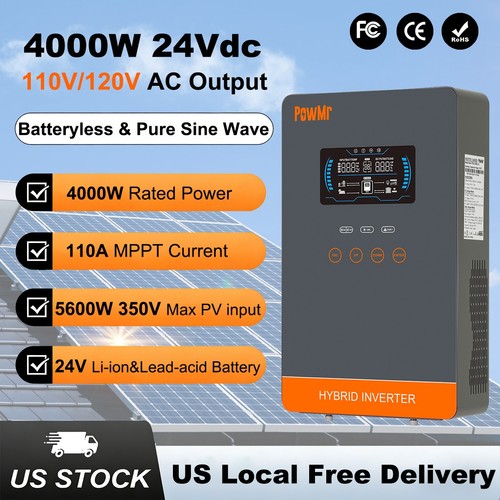 4kw 24v hybrid solar - 4kw,
