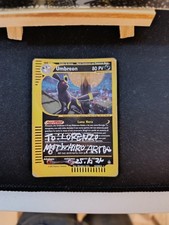 Pokemon autograph - pokemon,