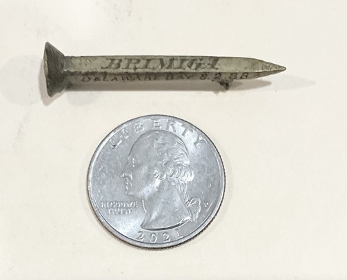 Chiodo inciso ottone - chiodo,