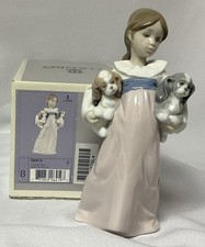 Lladro 6419 arms full - "arms, of