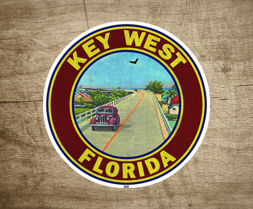 Adesivo key west - west, overseas