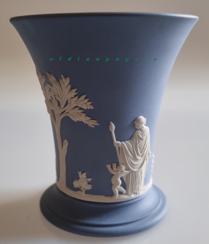 Vaso wedgwood blu diaspro - vaso,