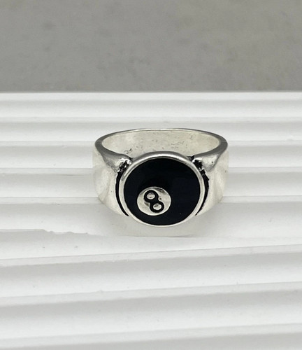 Anello uomo colore argento