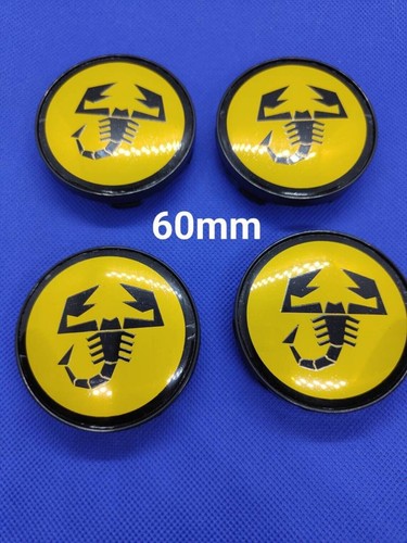 Caches moyeu abarth jante - 4,